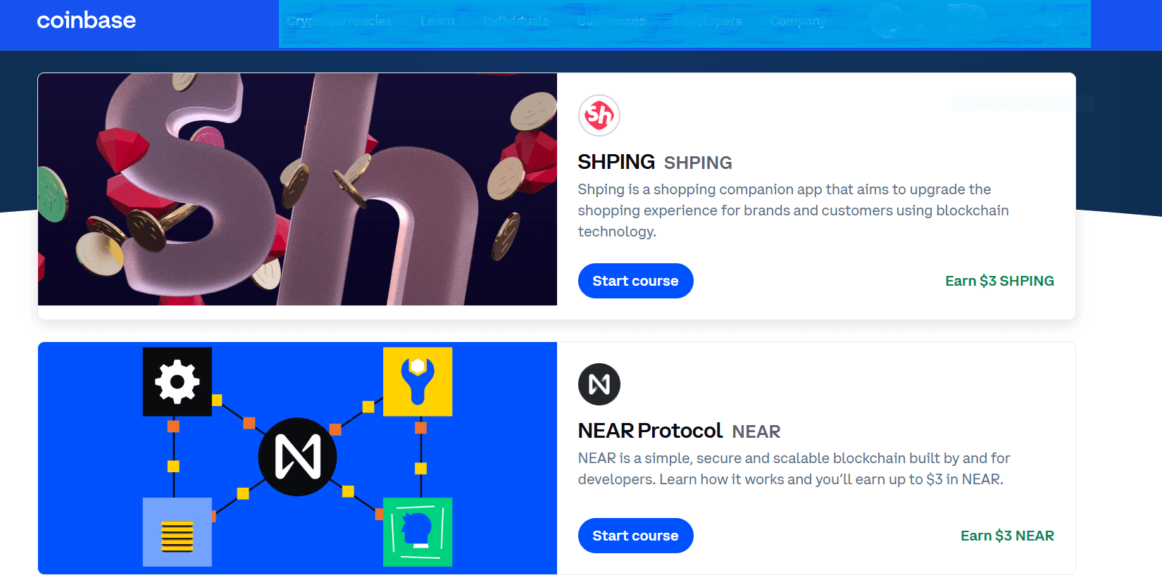 Coinbase's Learn and Earn Program