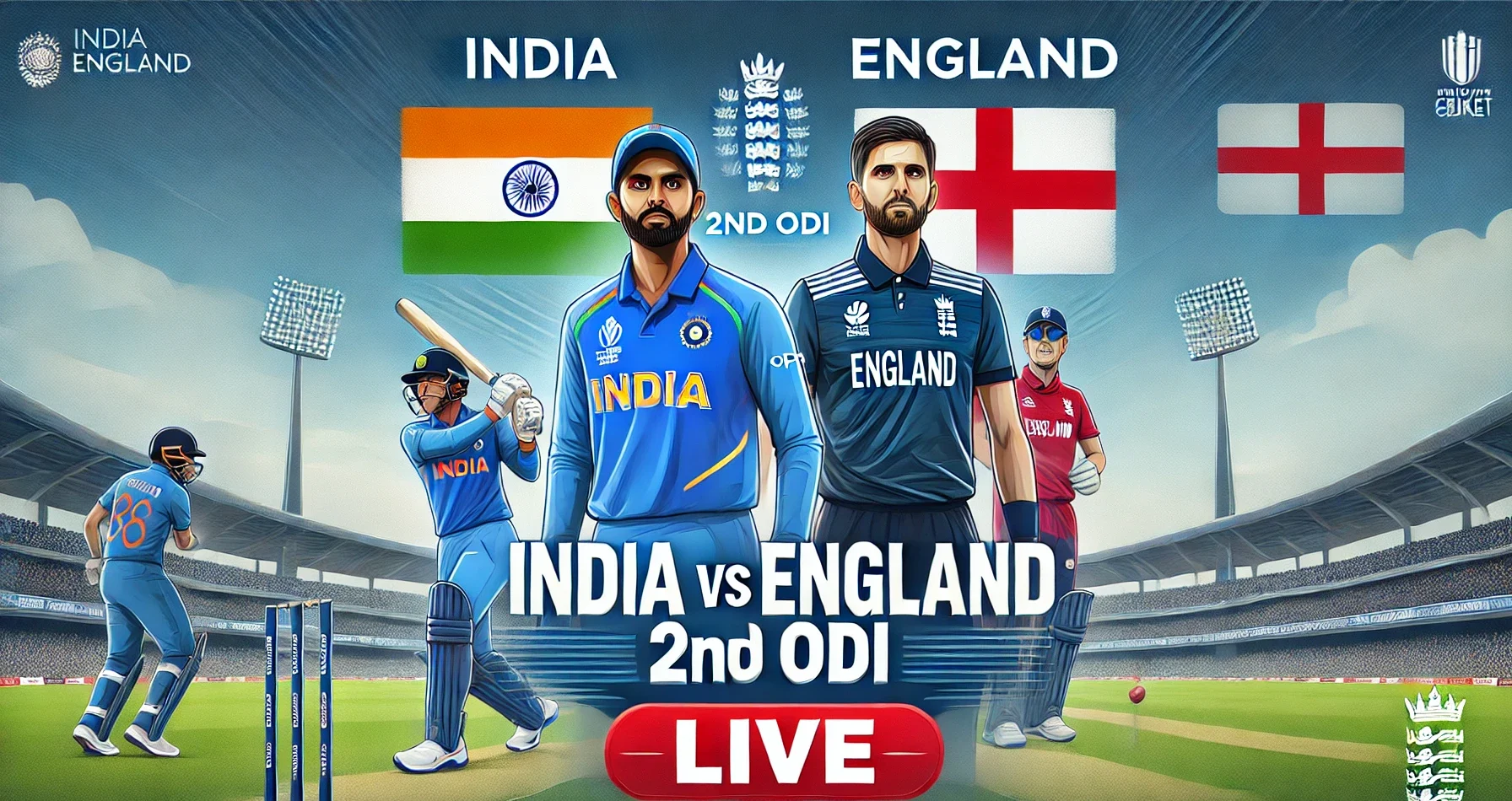 India vs England 2nd ODI.Bankfinance365.com