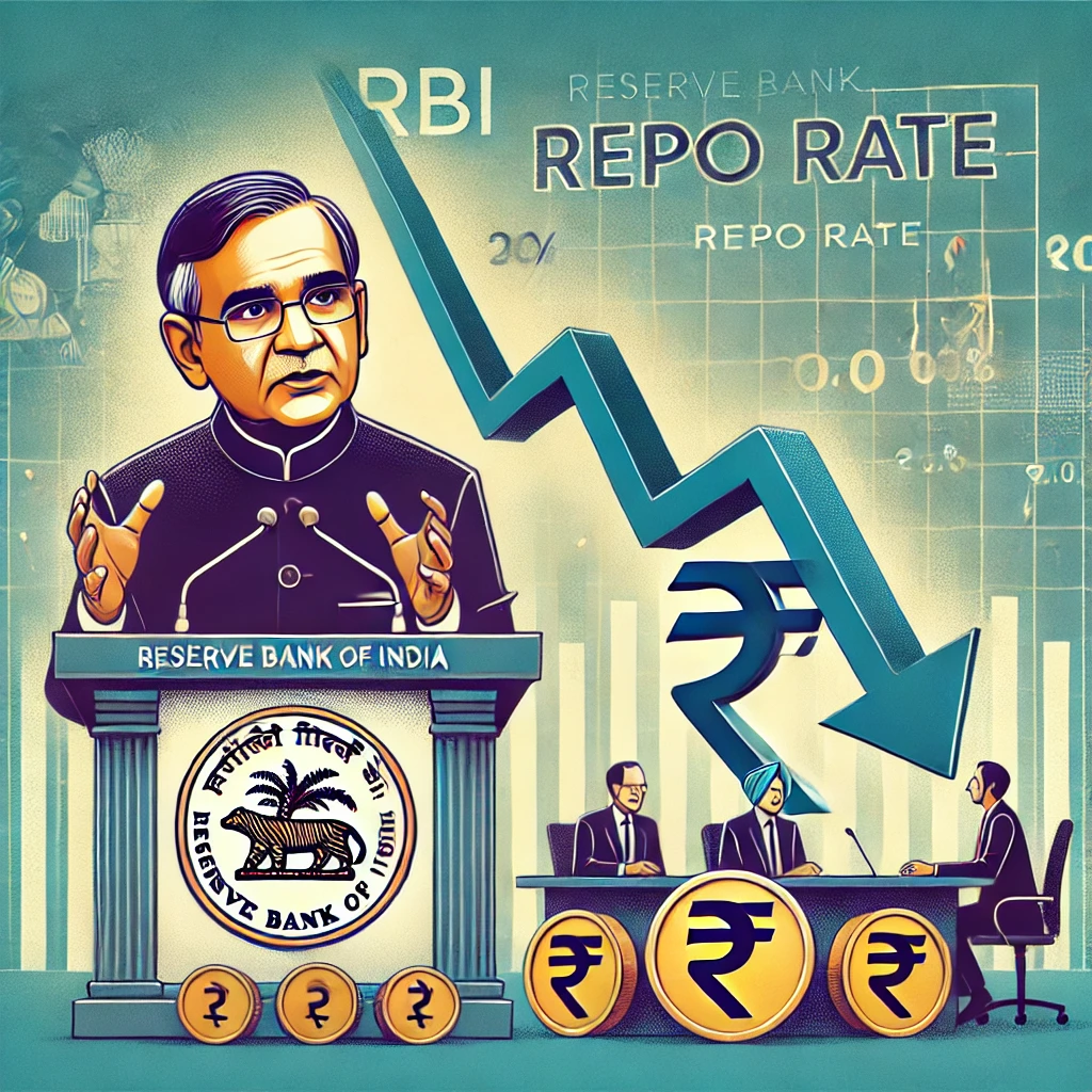 "RBI Cuts Repo Rate for the First Time in 5 Years: A Boost for Economic Growth Under Governor Malhotra"